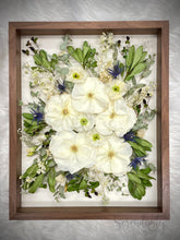 Load image into Gallery viewer, 16x20" Floral Preservation Shadow Box