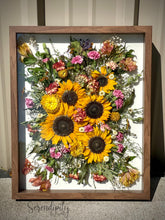 Load image into Gallery viewer, 16x20" Floral Preservation Shadow Box