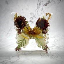 Load image into Gallery viewer, Floral Preservation Memorial Butterfly Keepsake (Small)