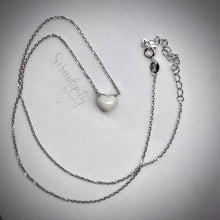 Load image into Gallery viewer, Sterling Silver Heart Shape Breast Milk Pendant