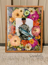 Load image into Gallery viewer, 16x20" Pressed Flower Frame