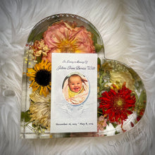 Load image into Gallery viewer, Extra Large Heart Floral Preservation
