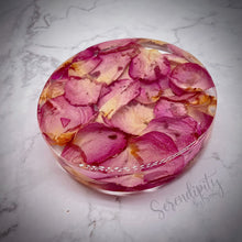 Load image into Gallery viewer, Floral Preservation Memorial Keepsake Coasters