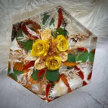 Load image into Gallery viewer, Extra Large Hexagon Floral Preservation