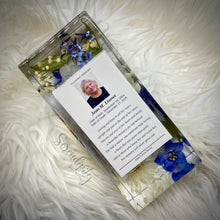 Load image into Gallery viewer, XL Floral Memorial Block