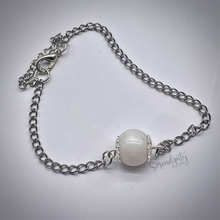 Load image into Gallery viewer, Round Breastmilk Keepsake Bead on Chain