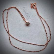 Load image into Gallery viewer, Simple Circle Sterling Silver Cremation Pendant