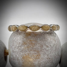 Load image into Gallery viewer, Cremation Half Band Memorial Ring