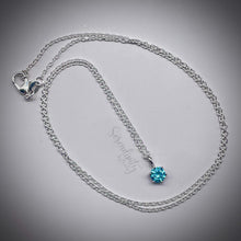 Load image into Gallery viewer, 6mm Birthstone Pendant
