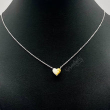 Load image into Gallery viewer, Sterling Silver Heart Shape Breast Milk Pendant