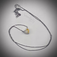 Load image into Gallery viewer, Sterling Silver Heart Shape Breast Milk Pendant