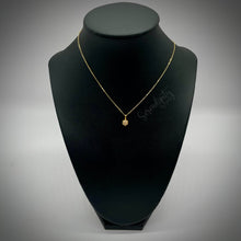 Load image into Gallery viewer, Simple Circle Sterling Silver Cremation Pendant