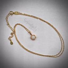 Load image into Gallery viewer, Simple Circle Sterling Silver Breast Milk Pendant