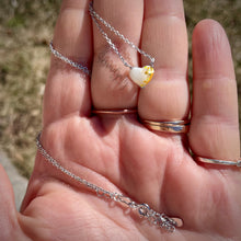 Load image into Gallery viewer, Sterling Silver Heart Shape Breast Milk Pendant