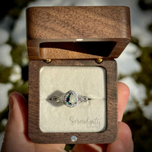 Load image into Gallery viewer, 6x8mm Teardrop Infinity Band Breastmilk Keepsake Ring