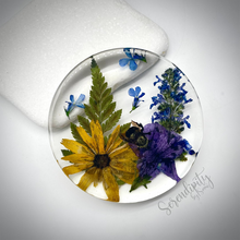 Load image into Gallery viewer, Floral Preservation Memorial Keepsake Coasters
