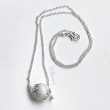 Load image into Gallery viewer, Round Breastmilk Keepsake Bead on Chain