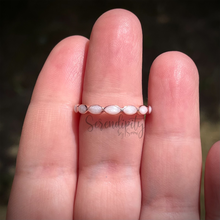 Load image into Gallery viewer, Breast Milk Half Band Memorial Ring