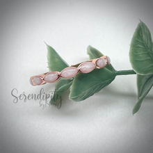 Load image into Gallery viewer, Breast Milk Half Band Memorial Ring
