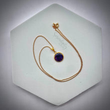 Load image into Gallery viewer, Sterling Silver 12mm Flat Round Floral Pendant