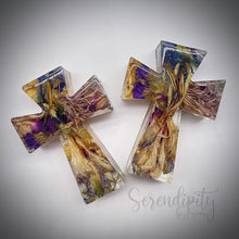 Load image into Gallery viewer, Preserved Floral Cross