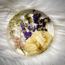 Load image into Gallery viewer, Floral Preservation Memorial Keepsake Coasters