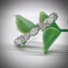 Load image into Gallery viewer, Breast Milk Full Band Memorial Ring with Birthstones