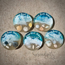 Load image into Gallery viewer, Beach Keepsake Coaster
