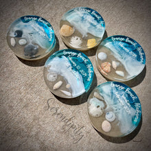 Load image into Gallery viewer, Beach Keepsake Coaster