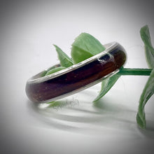 Load image into Gallery viewer, 4mm Masculine Band Memorial Ring with Hair