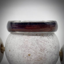 Load image into Gallery viewer, 4mm Masculine Band Memorial Ring with Hair