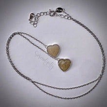 Load image into Gallery viewer, Double Heart Cremation Pendant
