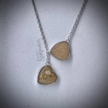 Load image into Gallery viewer, Double Heart Cremation Pendant