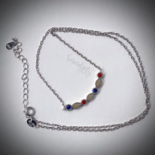 Load image into Gallery viewer, Marquise Cremation Necklace with Birthstones