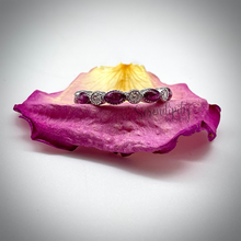 Load image into Gallery viewer, Floral Half Band Memorial Ring