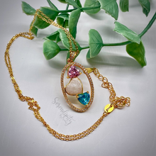 Load image into Gallery viewer, Triple Heart Breast Milk Pendant