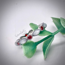 Load image into Gallery viewer, Breast Milk Full Band Memorial Ring with Birthstones