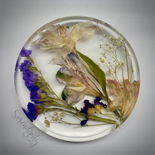 Load image into Gallery viewer, Floral Preservation Memorial Keepsake Coasters