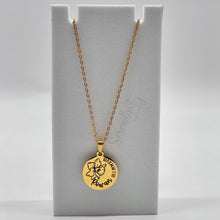 Load image into Gallery viewer, 20mm Stainless Steel Engraved Pendant