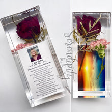 Load image into Gallery viewer, XL Floral Memorial Block