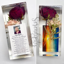 Load image into Gallery viewer, XL Floral Memorial Block