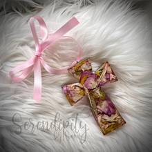 Load image into Gallery viewer, Preserved Floral Cross