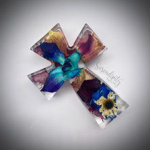 Load image into Gallery viewer, Preserved Floral Cross