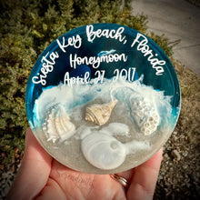 Load image into Gallery viewer, Beach Keepsake Coaster