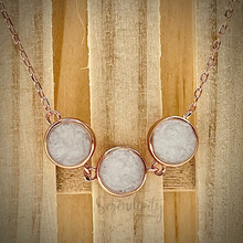 Load image into Gallery viewer, 6mm Three Space Sterling Silver Flat Round Breast Milk Pendant