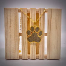 Load image into Gallery viewer, Large Paw Pet Cremation Necklace