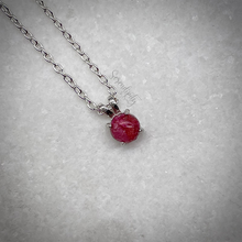 Load image into Gallery viewer, Simple Circle Sterling Silver Crushed Floral Pendant
