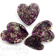 Load image into Gallery viewer, Floral Preservation Memorial Keepsake Trinket Box