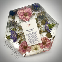 Load image into Gallery viewer, Large Hexagon Floral Preservation