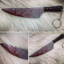 Load image into Gallery viewer, Stabby knife keychain